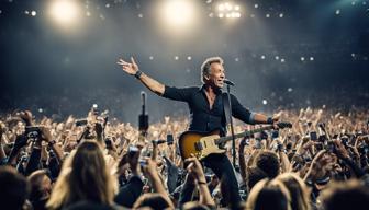 Bruce Springsteen gibt Konzert in der Heinz-von-Heiden-Arena in Hannover