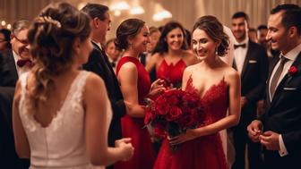 Die Bedeutung der Farbe Rot bei Hochzeiten: Was 'rot hochzeit bedeutung' wirklich für Braut und Gäste heißt